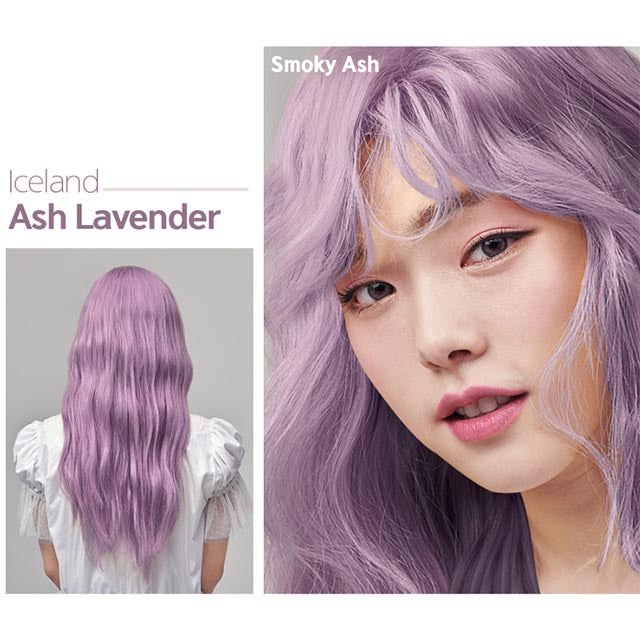 EZN Shaking Pudding Hair Color (Iceland Ash Lavender) 韩国易知安 布丁染发剂 染前褪色系列 (半岛灰紫色) 70ml