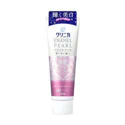 LION Clinica ENAMEL PEARL Medicated Toothpaste #White Flower Mint 日本LION狮王 CLINICA酵素珍珠美白牙膏(百花薄荷) 130g
