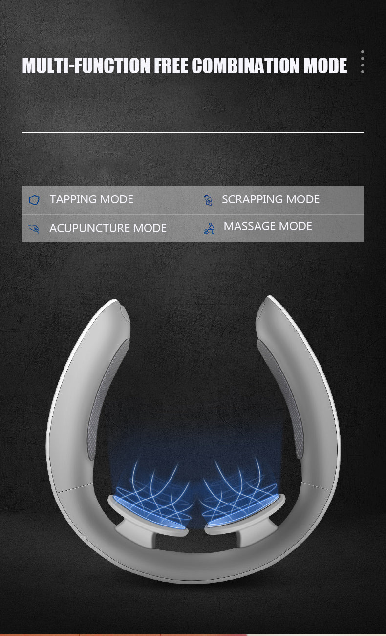 Techlove smart heat neck EMS massager Color Gray 1pc 日本TechLove便携式EMS颈部按摩仪 灰色款