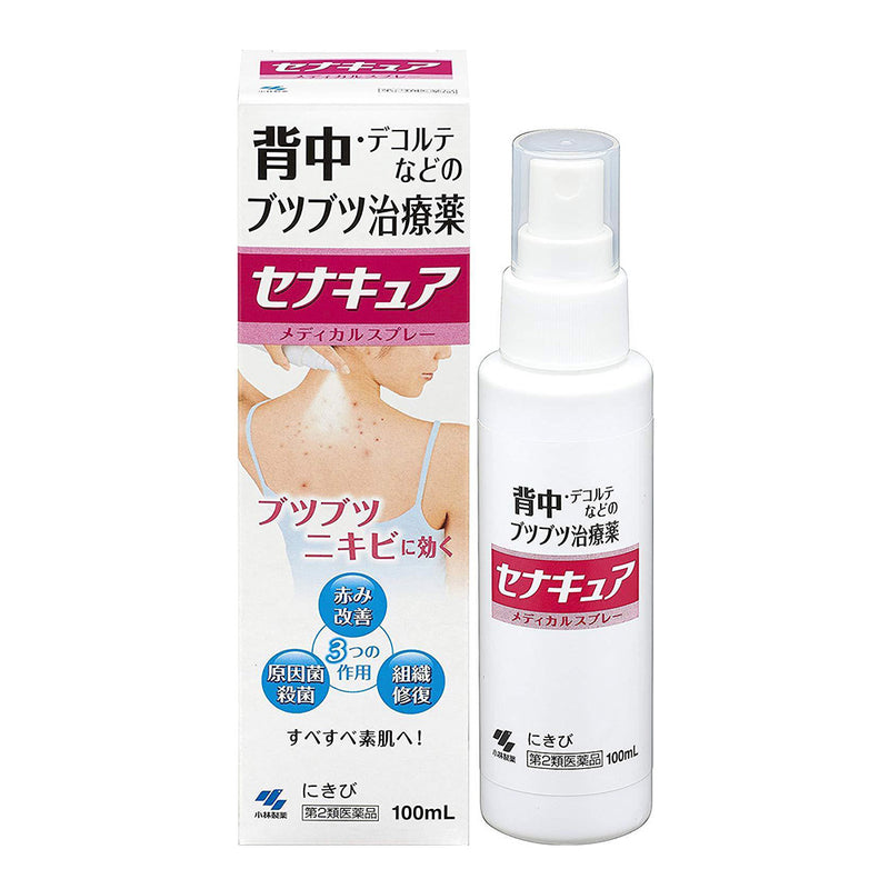 Kobayashi Seiyaku Acne Care Spray (Back & Chest) 100ml 小林制药 背部祛痘喷雾