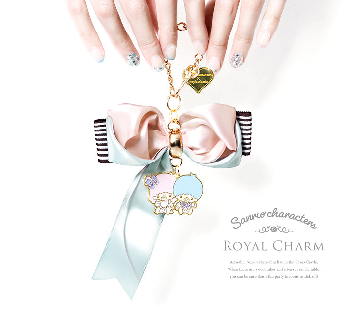 MAYLA CLASSIC Royal Charm Princess Collection (Little Twin Star) 日本MAYLA CLASSIC x 三丽鸥 公主系列手袋掛飾 (双子星)