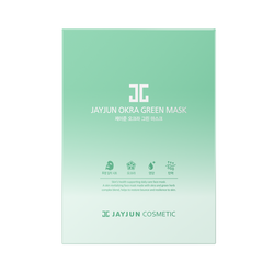 JayJun Okra Green Mask 10pcs/box 捷俊 秋葵多效绿色面膜 (10片/盒)