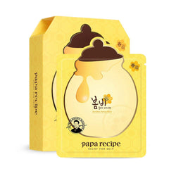 Papa Recipe Bombee Honey Mask 10pcs 春雨 蜂蜜保湿补水面膜 10片/盒
