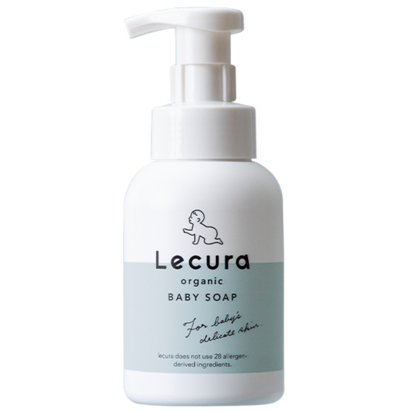Lecura Organic Baby Soap 日本LECURA 婴儿天然纯净洋甘菊洗发沐浴露 300ml