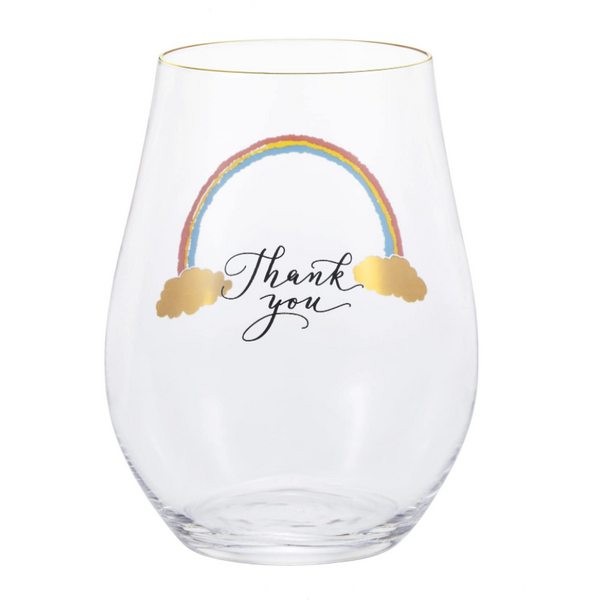 ADERIA Message "Thank You" Glass Tumbler 日本ADERIA “Thank You” 平底玻璃杯 360ml