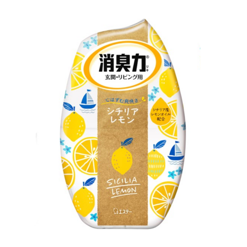ST Shoshu-Riki Room Deodorizer (Sicilia Lemon) 小鸡仔 消臭力 除臭芳香剂 (西西里柠檬) 400ml