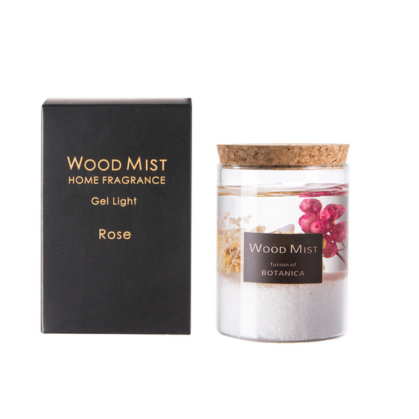 BOTANICA Wood Mist Home Fragrance Gel Light (Rose) 日本BOTANICA 迷雾森林系列凝胶香氛灯 (荒野玫瑰) 60g