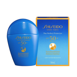 Shiseido The Perfect Protector SPF 50+ PA+++ 资生堂 蓝胖子新艳阳夏臻效水动力防护乳 SPF 50+ PA+++ 50ml