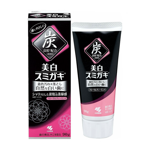Kobayashi SUMIGAKI Whitening Charcoal Toothpaste  小林制药 黑炭美白牙膏 90g