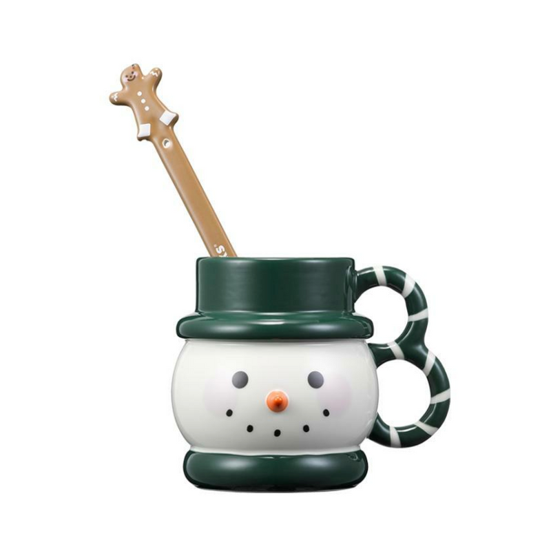 STARBUCKS Korea 2022 Christmas Limited Edition Series Holiday Cookie Ceramic Spoon Muddler 韩国星巴克2022 圣诞系列节日饼干陶瓷搅拌机棒