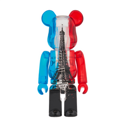 Bearbrick x Eiffel Tower Tricolor Ver. 400% Edition 日本Bearbrick 暴力熊 X 巴黎3色阿菲尔铁塔 400%
