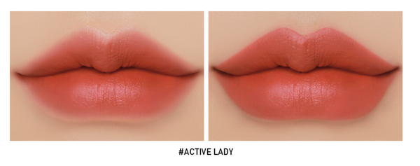3CE Cloud Velvet Lip Tint (Active Lady) 三熹玉 浓郁云朵唇釉 (肉桂红) 4g