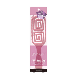 SHOBIDO Wet & Dry Spring Fit Hair Brush (Pink) 妆美堂 超弹力抗纠结轻量梳 (限定粉)