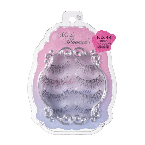 Miche Bloomin' 3D False Eyelashes (No 44 GIRLY INNOCENT) 日本纱荣子 MICHE BLOOMIN 3D 假睫毛 (No 44 纯真少女 )