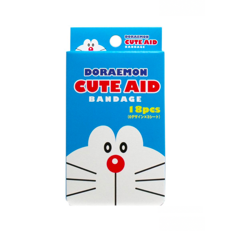 SANTAN Cute Aid Bandages (Doraemon) 18pcs/box 日本SANTAN 防水卡通创口贴 (多啦A梦) 180枚/盒