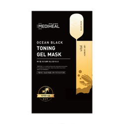 MEDIHEAL Ocean Black Toning Gel Mask 5pcs/Box 美迪惠尔 深海能量爽肤凝胶面膜 5片/盒