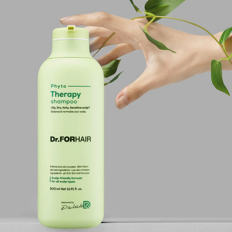 DR.FORHAIR Phyto Therapy Shampoo 韩国Dr.ForHair发笙 植萃修护水漾洗发水 500ml