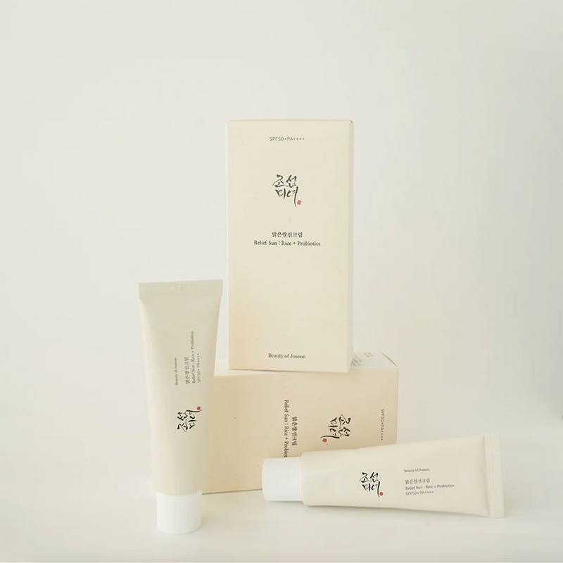 Beauty of Joseon Relief Sun : Rice + Probiotics 2 Packs Set SPF50+/PA++++ 50ml 韩国Beauty of Joseon朝鲜美人大米防晒霜套装 50ml