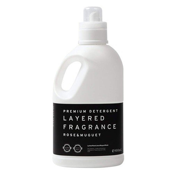 Layered Fragrance Premium Detergent Rose&Muguet 900ml 日本LAYERED FRAGRANCE  香水洗衣液 (玫瑰&铃兰)