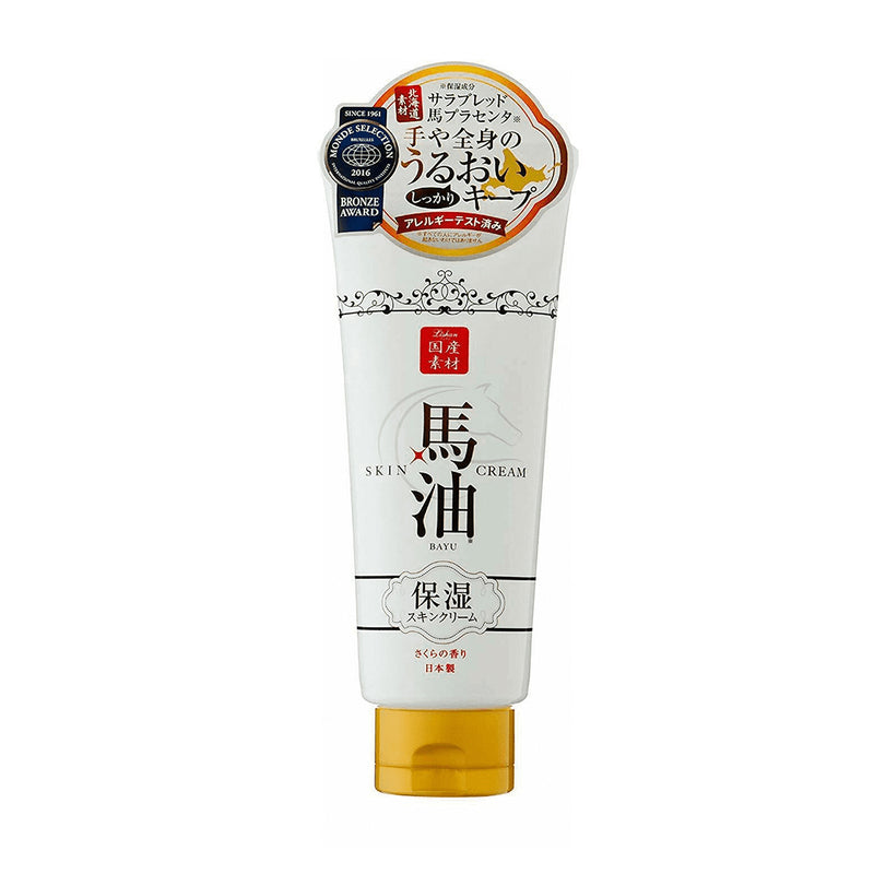 Lishan Bahyu Horse Oil Moisture Placenta Skin Cream 200g 日本骊山马油身体乳