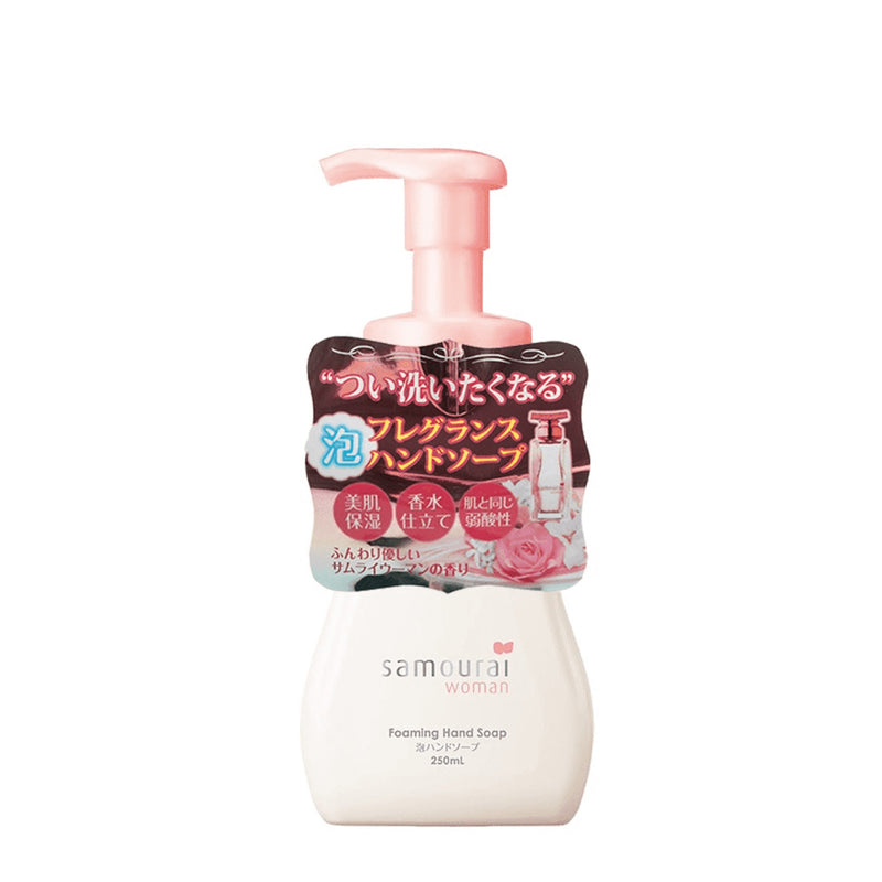 SPR Samourai Woman Foaming Hand Soap - Soft Perfume 250ml 日本SPR Samourai Woman香氛氨基酸保湿泡沫洗手液 (经典玫瑰香)