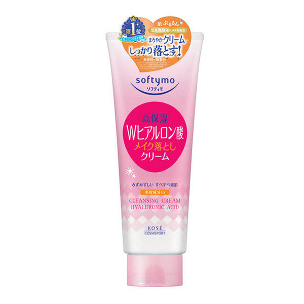 Kose Softymo Hyaluronic Acid Cleansing Cream 210g 高丝 高效保湿透明质酸卸妆洗面奶