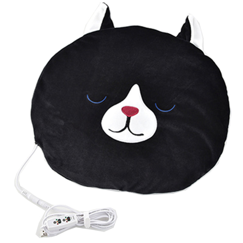 HONYARADOH USB Hot Wamer Black Cat  USB发热坐垫 猫咪款