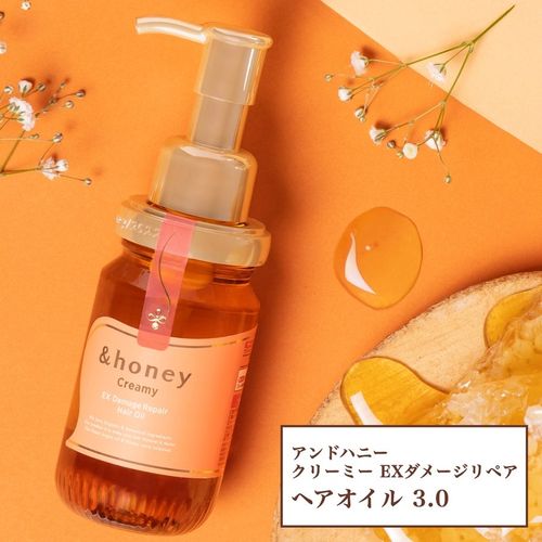 &HONEY Creamy Ex Damage Repair Hair Oil 日本&HONEY Creamy 蜂蜜莓果修复護髮油 100ml