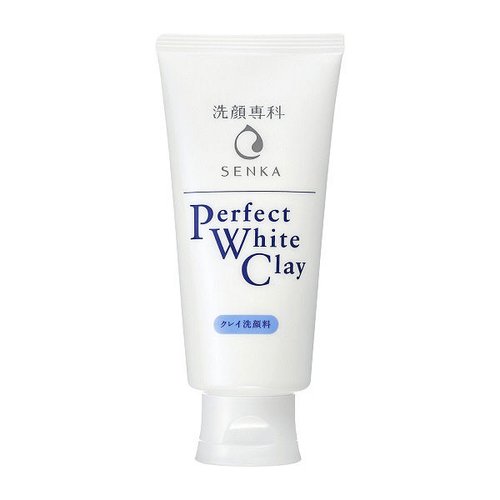 SHISEIDO SENKA Perfect White Clay Face Wash 资生堂 洗颜专科 绵润白泥泡沫洁面乳 120g