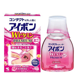 Kobayashi Seiyaku Premium Double Vitamin Care Eye Wash 小林制药 多重维生素洗眼液 (粉色 3-4度) 100ml