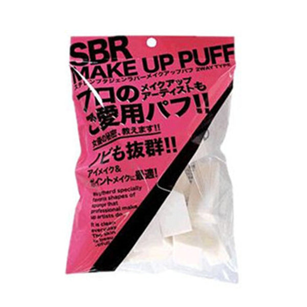 Ishihara SBR MAKE UP PUFF 3types 30pcs 日本石原商店SBR 多边形粉扑/化妆海绵 干湿两用 30个入