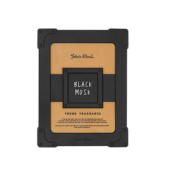 John's Blend Trunk Fragrance Gel (Black Musk) 日本JOHN’S BLEND 室内车用香氛盘 (黑麝香) 175g