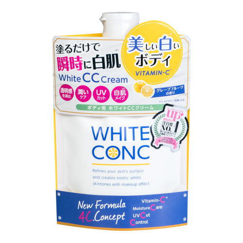 WHITE CONC CC Cream for Body 200g 身体美白CC霜 #葡萄柚香