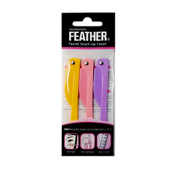 Feather Flamingo Facial touch-up razor 3pcs 日本FEATHER面部修容剃刀 3pcs