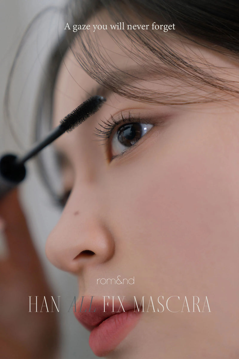 rom&nd Han All Fix Mascara #V01 LVolume Black 7.0g 韩国rom&nd根纤系列睫毛膏 #V01 卷翘酷黑款 7.0g