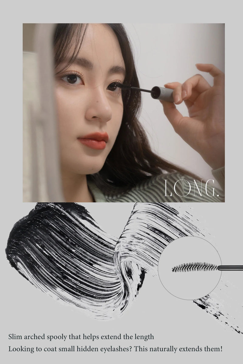rom&nd Han All Fix Mascara #V01 LVolume Black 7.0g 韩国rom&nd根纤系列睫毛膏 #V01 卷翘酷黑款 7.0g
