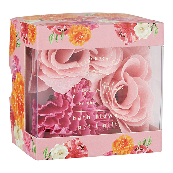 Global-PP Days in Bloom Bath Flower Petit Gift (Rose) 1pc 日本Global-PP花瓣造型入浴剂 玫瑰花香 1pc