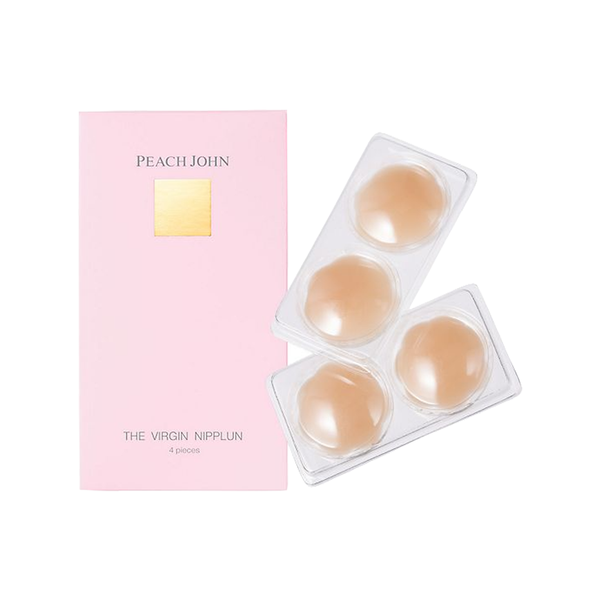 Peachjohn beauty the virgin nipplun 4pcs 日本蜜桃派可反复使用隐形乳贴 4枚/盒