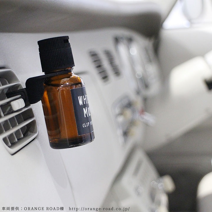 John's Blend Car Fragrance Bottle Clip Diffuser (Musk Jasmine) 日本JOHN’S BLEND 汽車扩香瓶夾 (茉莉麝香) 18ml