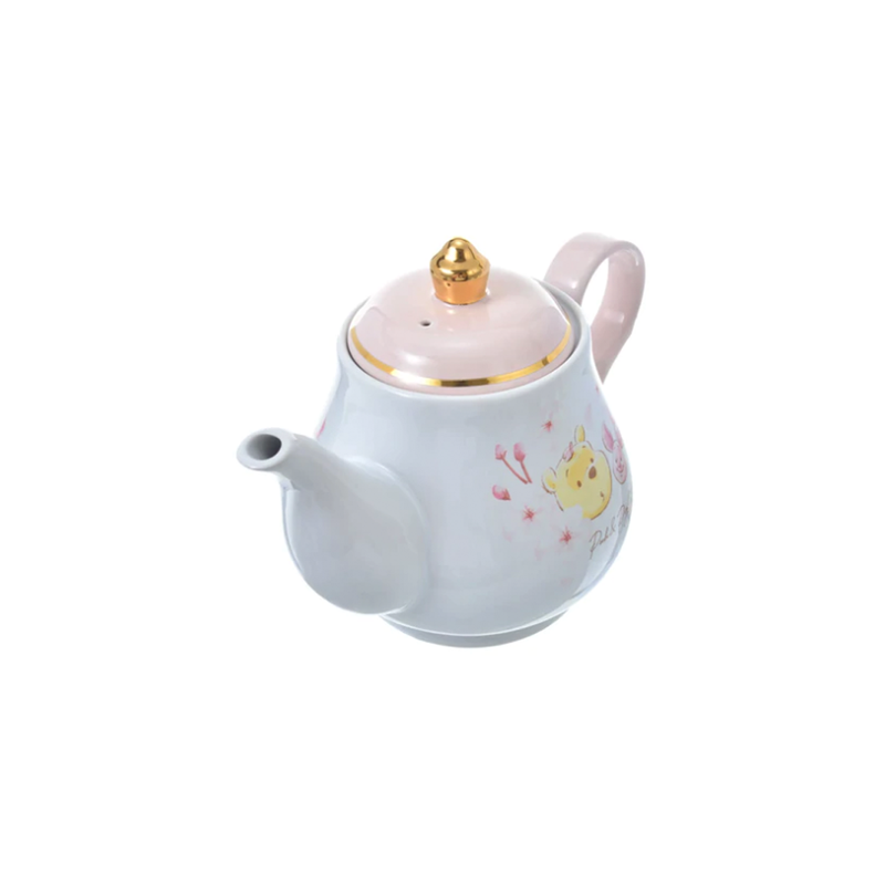 Tokyo Sakura 2022 Limited Series  teapot 东京迪士尼樱花系列小熊维尼X小猪 樱粉色茶壶