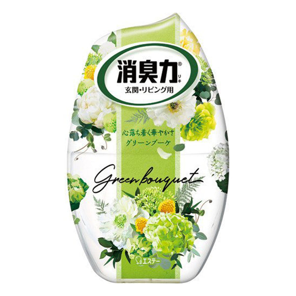 ST Shoshu-Riki Room Deodorizer (Green Bouquet) 小鸡仔 消臭力 除臭芳香剂 (绿色花束) 400ml