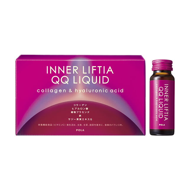 POLA Inner Liftia QQ Liquid Collagen & Hyaluronic Acid 50ml*10 Bottles 宝丽 胶原蛋白QQ口服液 10瓶/盒