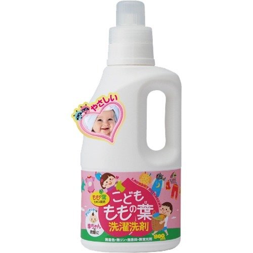 UNIMAT RIKEN Kids Peach Leaves Laundry Detergent 800ml 日本UNIMATE RIKEN 儿童桃叶洗衣液