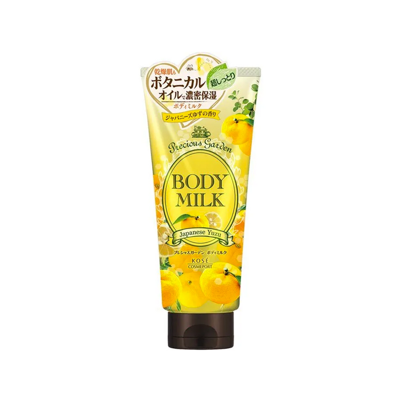 KOSÉ Cosmeport Precious Garden Body Milk - Japanese Yuzu 200g 日本高丝秘密花园滋润身体乳 - 蜂蜜柚子 200g